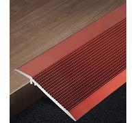 Profilé de Transition métallique de 90 à 150 cm pour seuils de Porte et sols irréguliers, profilé en Aluminium pour la Transition Moquette/carrelage, profilé de Finition pour parquet/carrelage (Coule