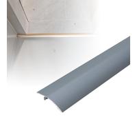 Profilé De Transition Pour Stratifié Carrelage, Barre De Seuil En Aluminium Pour Joindre Les Espaces De Sol, Bandes De Garniture 90cm(Gray,W 45mm/1.8in)