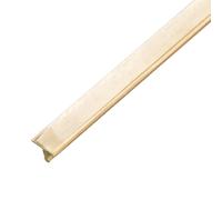 Profilé de transition T-form laiton brillant T-profilé (L= 14 mm, L= 250 cm)