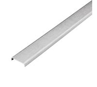 Profilé décoratif en acier inoxydable brossé (l= 30 mm, L= 150 cm)