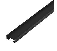 Profilé décoratif en aluminium noir mat (L= 10 mm, L= 250 cm)