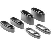 Profile Design A3a Low Riser Spacers Kit Headset Argenté 5/10/20 mm