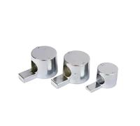 Profilé d'extrusion d'aluminium, demi-arbre, connecteur intégré, sifflet en métal et acier au carbone, pince bout à bout, série 20 30 40 45, 10 paquets(30 series)