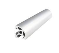 Profilé en aluminium 2020R 100-600 mm for imprimante 3D | Norme européenne, type arc, argent/noir, anodisé, 100-600mm, for imprimante 3D, durable(Silver,150mm)