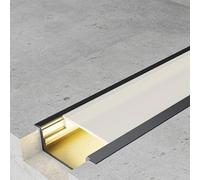 Profilé en aluminium laqué noir de 2 mètres - Robuste, léger et polyvalent pour les structures et les finitions dans les projets de construction et de conception.