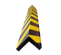 Profilé en L Protection Portiere Voiture - Mousse de Polyuréthane Auto-Adhésive, 1 m Protection d'angle de Garage Réfléchissante pour Bordure d'Escalier, Colonne(10x 2cm/3.94x0.79in)