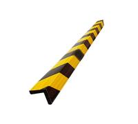 Profilé en L Protection Portiere Voiture - Mousse de Polyuréthane Auto-Adhésive, 1 m Protection d'angle de Garage Réfléchissante pour Bordure d'Escalier, Colonne(4.5x1cm/1.77x0.39in)