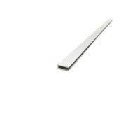 Profilé en U aluminium, largeur extérieure 4 mm, 5, 6, 7, alliage d'aluminium, bord recouvert de verre Pour Panneaux De Particules(10x10x1mm,Length 50cm x2pcs)