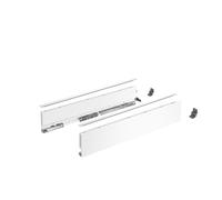Profilé latéral de tiroir AvanTech YOU, H101mm, argent, gauche et droite - HETTICH - 9353