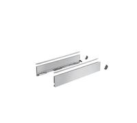 Hettich Kit profils latéraux AvanTech YOU H101 mm L500 mm Argent pour tiroir gauche et droite