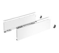Kit tiroir profils paroi fine AvanTech YOU - hauteur 139 mm - argent - longueur 500 mm HETTICH