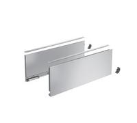 Profilé latéral de tiroir AvanTech YOU, hauteur 187 mm x NL 350 mm, Argent, gauche et droite - HETTICH - 9353355
