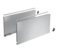 Profilé latéral de tiroir AvanTech YOU, hauteur 251 mm x NL 450 mm, Argent, gauche et droite - HETTICH - 9353374 Argent G