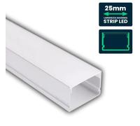 Kit De Montage Avec Diffuseur Pour Bande LED Surface, Argent - VT-8118 3371