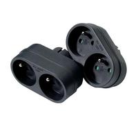 PROFILE MULTIPRISE 2X16A NOIR LOTX2 marque