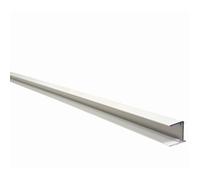 Profilé obturation pour plaque polycarbonate alvéolaire épaisseur 32 mm - L: 1.25 m - l: 2.2 cm - E: 32 mm - Blanc RAL 9010