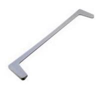 Profile polar-w avant pour clayette de réfrigérateur (146176-10585) Réfrigérateur, congélateur C00114611, C00116070 INDESIT, ARISTON HOTPOINT - 146176_3662894476346 G