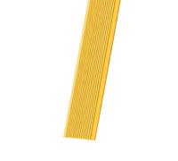 Profilé pour Nez de Marche Adhésif Haute Adhérence Antidérapant Dentelé Staircase Protector Strip, Convient Aux Marches et Aux Pentes(Orange,10cm)