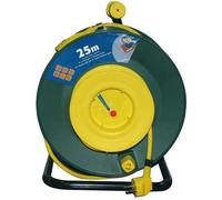 PROFILE Prolongateur pour Jardin + Enrouleur - 3 x 1,5 mm² - 25 m