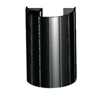 Profilé de protection 250 cm pour porte va-et-vient - Euro-battement noir ELLEN