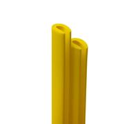 Profilés de protection pour voiture, jaune, 2 pièces, 85 cm