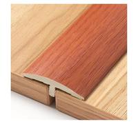 Profilés de Transition de Plancher en PVC en Forme de T, 2,9/5,9/8,8 pi, adhésifs, pour Joints de Plancher Entre Lames de stratifié et Carreaux (Acajou, 180 cm/5,9 pi)