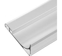 Profils de canaux LED en aluminium pour éclairage d'angle, garnitures d'éclairage LED - Idéal pour les salons, les hôtels, les placards et les placards