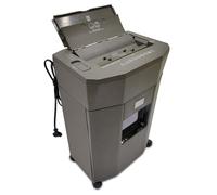 ProfiOffice Destructeur de Documents 80 Feuilles avec Alimentation Automatique, Coupe Micro P-4, équipé d'une Corbeille de 14 litres et de 4 roulettes (91951)