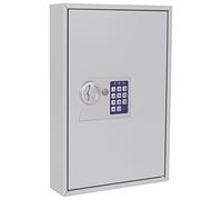 Profirst Armoire à clés S 64 Serrure électronique 64 Porte-clés gratuits Barre à Crochets réglable y Compris matériel de Fixation