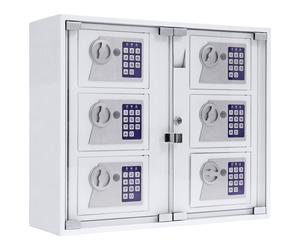 Profirst Boîte à Clés Partras 6000 Extérieur Serrure Électronique Blanc