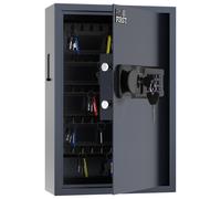 Profirst Coffre à clés LockGuard 50 Serrure à empreinte digitale anthracite
