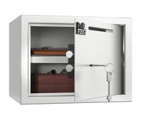 Profirst coffre-fort de meuble Guardian 3 avec fente de dépôt et serrure à double panneton Argenté