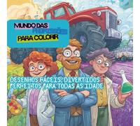 Profissões para Colorir: 80 Desenhos com Traços Grossos de Profissionais em Seus Ambientes de Trabalho Para Relaxamento, Criatividade e Diversão