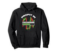 Profit in Progress Crypto-Monnaie Trader Crypto Trading Geek Sweat à Capuche