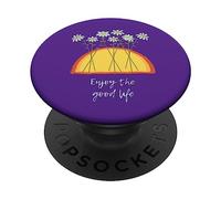 Profitez de la Bonne Vie, C'est Une Bonne Vie, Pleine Conscience, Merci PopSockets PopGrip Adhésif