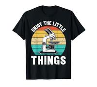 Profitez des petites choses Retro Lab Geek Laboratory Tech T-Shirt