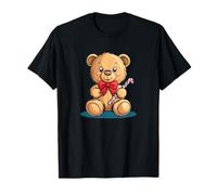 Profitez des Vacances avec cet Adorable Ours en Sucre d'orge T-Shirt