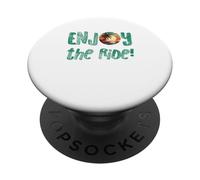 Profitez des Vacances, de la Plage, des Vibrations d'énergie Positive, Heureux PopSockets PopGrip Adhésif
