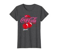 Profitez du Coca Cola Cherry Coca Outrageous! T-Shirt, Femme, Chiné Foncé, 3XL