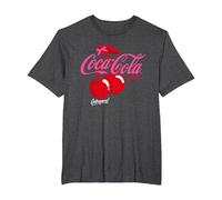 Profitez du Coca Cola Cherry Coca Outrageous! T-Shirt, Homme Grandes Tailles, Chiné Foncé, 6X Tall