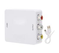Profitez d'un divertissement inégalé avec notre convertisseur RCA vers HDMI Plug and Play. Compatibilité étendue garantie avec tous vos appareils
