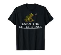 Profitez d'un état d'esprit Positif inspirant Grenouille Mouche T-Shirt