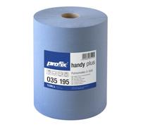 profix Putztuch handy plus L.380×I360mm bleu, 2 couches, 500 pièces/rouleau Quantité:2