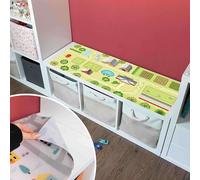Profolio Film pour meubles pour enfants - Différents motifs - Convient pour IKEA Lack & Kallax - Tapis de jeu pour meubles - Facile à nettoyer et flexible (ferme, Kallax 3 (104 x 39 cm)