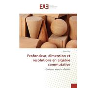 Profondeur, dimension et résolutions en algèbre commutative: Quelques aspects effectifs