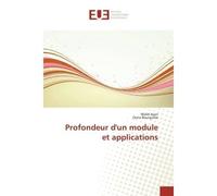 Profondeur d'un module et applications - Walid AYARI - Universitaires Europeennes - broché - Livre