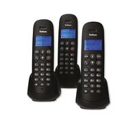 Profoon PDX-300 TRIPLE DECT telephone triple, zwart - perfecte geluidskwaliteit - verlicht display (PDX-300 TRIPLE)