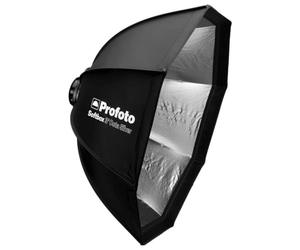 Profoto Boîte à lumière Octa Silver avec diffuseur Amovible et Support Tout-en-Un 90 cm
