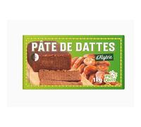 PROFRUIT Pâte de Dattes 100% Deglet Nour d'Algérie - Boîte de 1 kg - Idéale pour pâtisseries et recettes orientales - Lot de 3