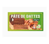 PROFRUIT - Pate de Dattes - Spécialité du Maghreb · 100% Dattes Deglet Nour · Idéale pour Fourrer les Pâtisseries Orientales · Pâte de Dattes d'Algérie - la boite de 1kg - Le Lot De 4
